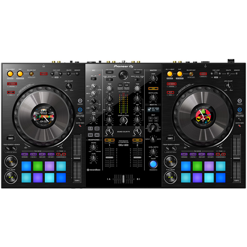 Controlador DJ Pioneer DDJ-800 Principal Color negro