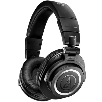 Auriculares profesionales Audio Technica ATH-M50X BT2 vista lateral 3D