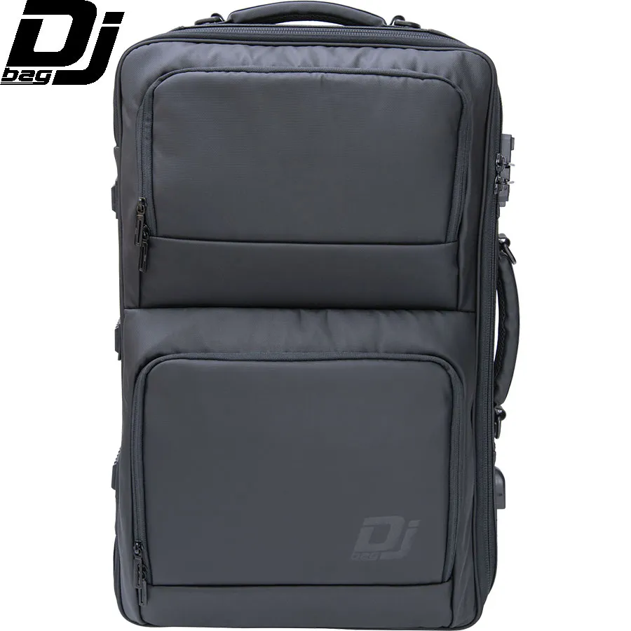Bolsa DJBag K MiniMK2 para transporte de controlador DJ vista frontal de la bolsa cerrada