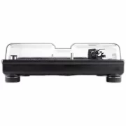Decksaver para tocadiscos Technics SL 1200 vista lateral ancho