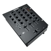Mesa de mezclas dj Numark M4 vista cenital 3D en color negro