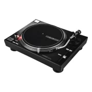 Giradiscos Reloop RP-7000 MK2 negro vista lateral 3D un poco plano