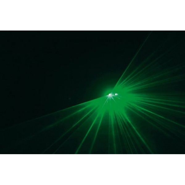 Hera Dual Laser Verde 80mW DMX
