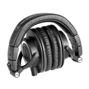 Auriculares profesionales de estudio ATH-M50X black 1 vista frontal doblado