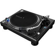 Giradiscos DJ Pioneer DJ PLX-1000 vista ojo de pájaro lateral