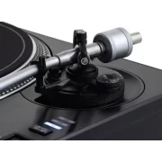 Giradiscos DJ Pioneer DJ PLX-1000 vista ojo de pájaro lateral detalle parte del brazo