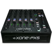 Mesa de mezclas DJ Allen & Heath Xone PX5 vista cenital 3D