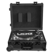 UDG Ultimate Flight Case Multi Format Turntable Black MK2 Plus