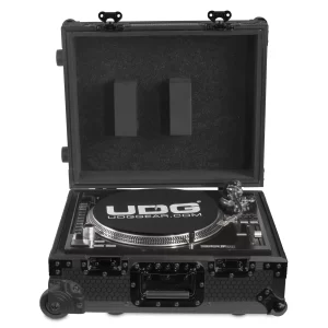 UDG Ultimate Flight Case MULTI FORMAT TURNTABLE BLACK PLUS MK2