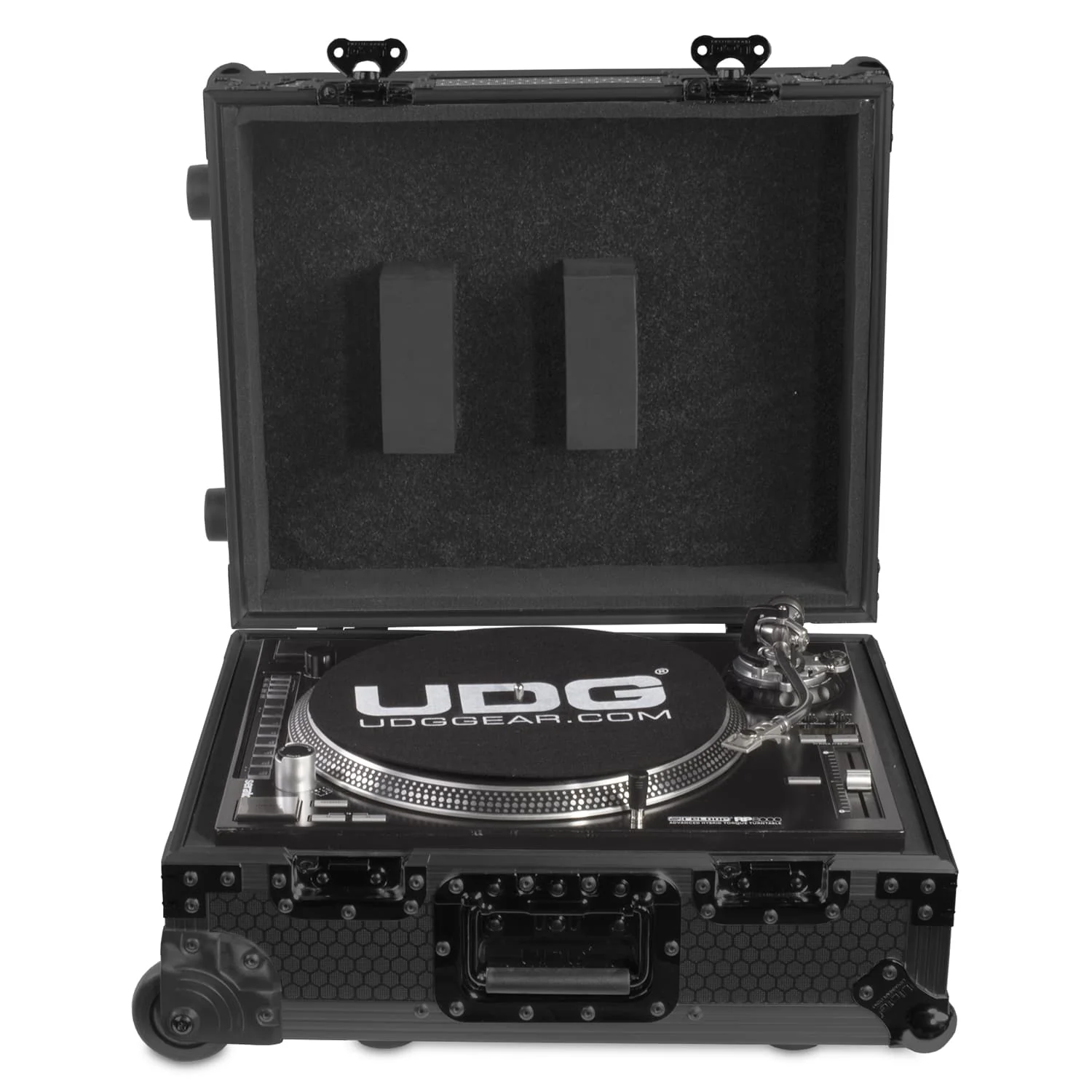 UDG Ultimate Flight Case Multi Format Turntable Black MK2 Plus