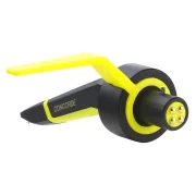 Cápsula Ortofon MK Club en color negro y amarillo vista desde atrás