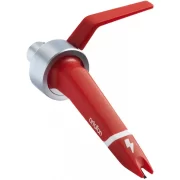 Cápsula Ortofon MKII Digital en color rojo vista lateral izquierda