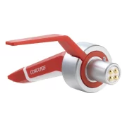 Cápsula Ortofon MKII Digital en color rojo vista trasera conexiones