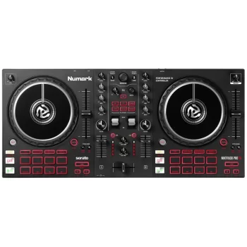 Numark Mixtrack Pro FX controlador DJ vista cenital