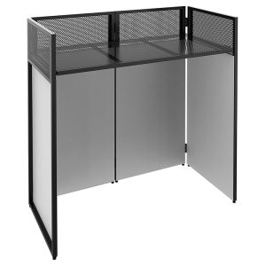 Vonyx DB4 CABINA DJ PLEGABLE DE 4 CUERPOS