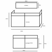 Vonyx DB4 CABINA DJ PLEGABLE DE 4 CUERPOS