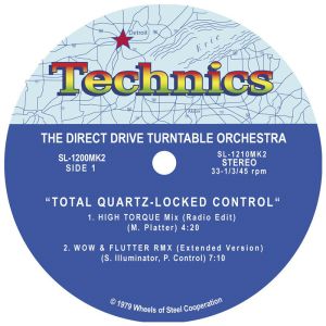 LP Slipmat Technics MOTOWN