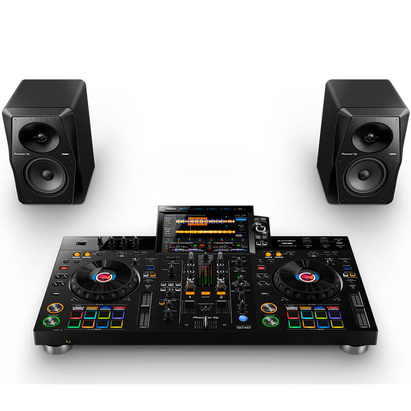 Controlador DJ All-in-one Pioneer DJ XDJ-RX3 Set Color negro