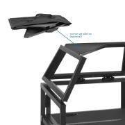 Vonyx DB5 PRO CABINA DJ ALUMINIO ANCHO 2.0M