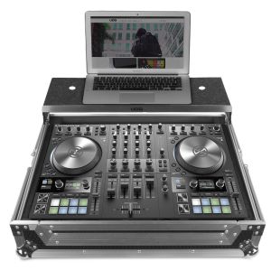 Udg Flightcase NI Traktor Kontrol S4 MK3 BLACK PLUS (LAPTOP SHELF)