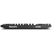Controlador DJ Numark NS4FX vista panel frontal delantero