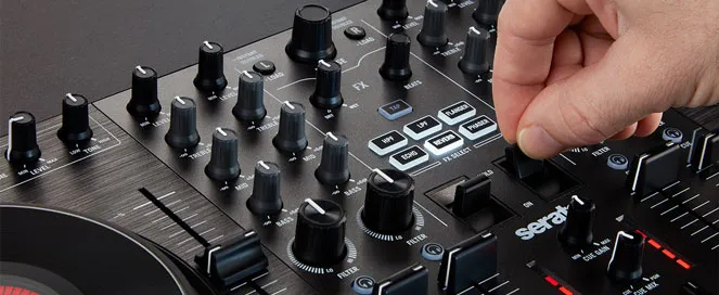 Controlador DJ profesional Numark NS4FX decks alta calidad