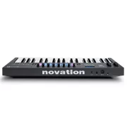Teclado controlador midi Novation FLKEY 37 vista panel trasero conexiones