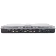 Decksaver para Pioneer DDJ REV7 vista trasera panel de conexiones