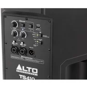 Altavoz autoamplificado Alto TS410 vista trasera panel de conexiones detalle