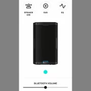 Altavoz autoamplificado Alto TS412 vista detalle de la app de control