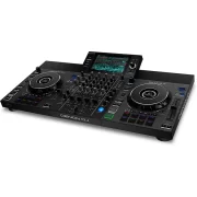 Controlador DJ Denon DJ SC LIVE 4 vista lateral 3d del lado derecho