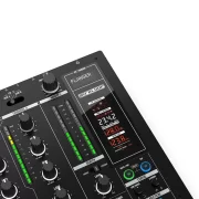 Reloop RMX 95 mesa de mezclas DJ profesional digital 4 canales más uno vista detalle del módulo de efectos FX