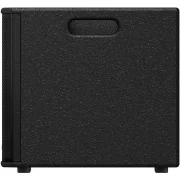 Subwoofer amplificado Pioneer DJ XPRS1152S vista lateral donde se ve el asa de agarre