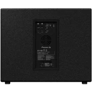 Subwoofer amplificado Pioneer DJ XPRS1182S vista trasera panel de conexiones