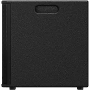 Subwoofer amplificado Pioneer DJ XPRS1182S vista lateral donde se ve el asa de agarre