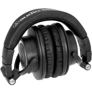 Auriculares profesionales Audio Technica ATH-M50X BT2 vista con las orejeras recogidas