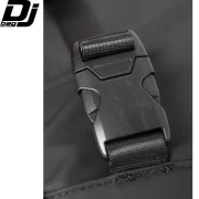 Bolsa DJBag K MiniMK2 para transporte de controlador DJ vista detalle cierres