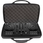 Maleta transporte para DJ en EVA modelo W-MCB- DDJ400FLX4 para protección y transporte de controladores DJ midi abierta con Controlador Pioneer DJ
