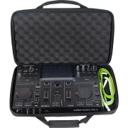Maleta transporte para DJ en EVA modelo W-MCB- DDJ400FLX4 para protección y transporte de controladores DJ midi abierta con Controlador 3 Prime Go