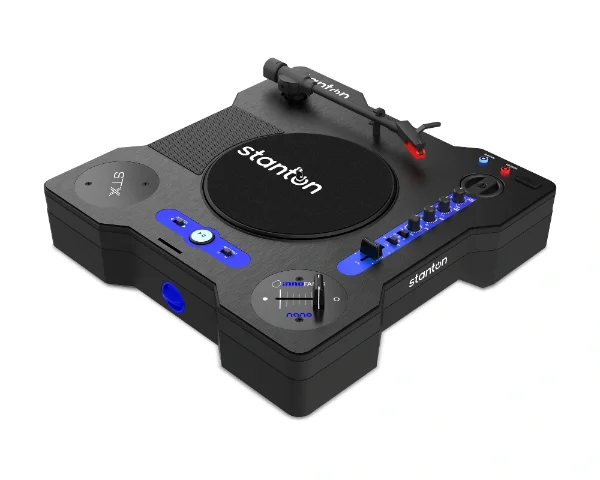 Giradiscos scratch Stanton vista 3D lateral