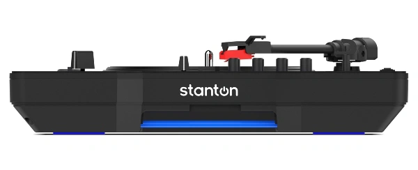 Giradiscos scratch Stanton vista lateral