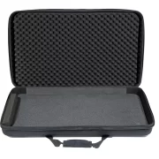 Maleta transporte DJ en compuesto EVA de la marca Walkasse modelo W-MCB-DDJ-FLX10 vista abierta frontal vacía