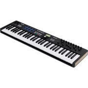 Teclado Midi Arturia Keylab Essential 61 MK3 Black vista lateral derecho 3D