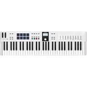 Teclado Midi Arturia Keylab Essential 61 MK3 White vista cenital