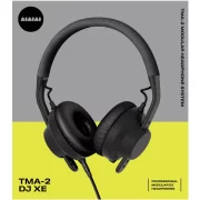 Auriculares DJ modulares AIAIAI TMA-2 DJ XE vista de la parte frontal de la caja en la que viene