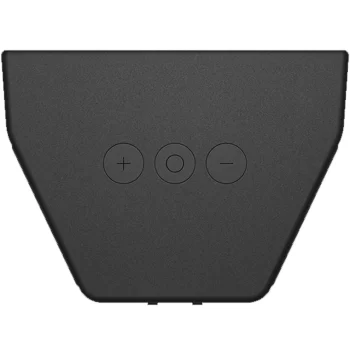Monitores de estudio activos inalámbricos AIAIAI UNIT-4 vista superior de una unidad donde se pueden ver los controles de volumen y apagado / encendido
