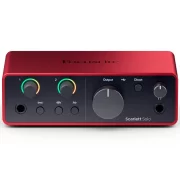 Pack de estudio Focusrite Scarlett SOLO STUDIO 4TH GEN Vista interfaz de audio USB Solo 4th Gen