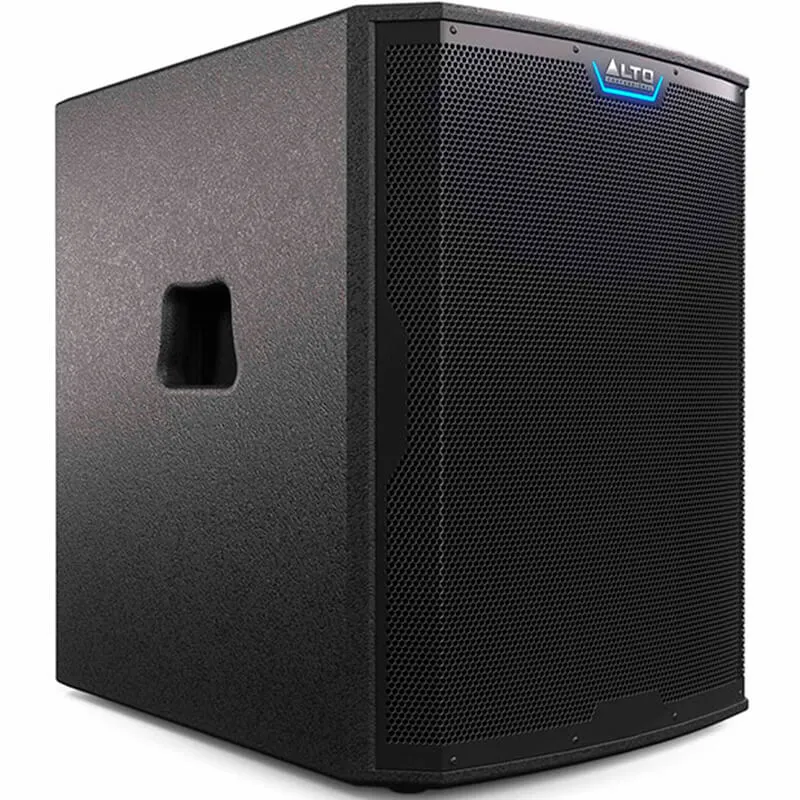 Subwoofer amplificado Alto TS18S vista lateral derecho