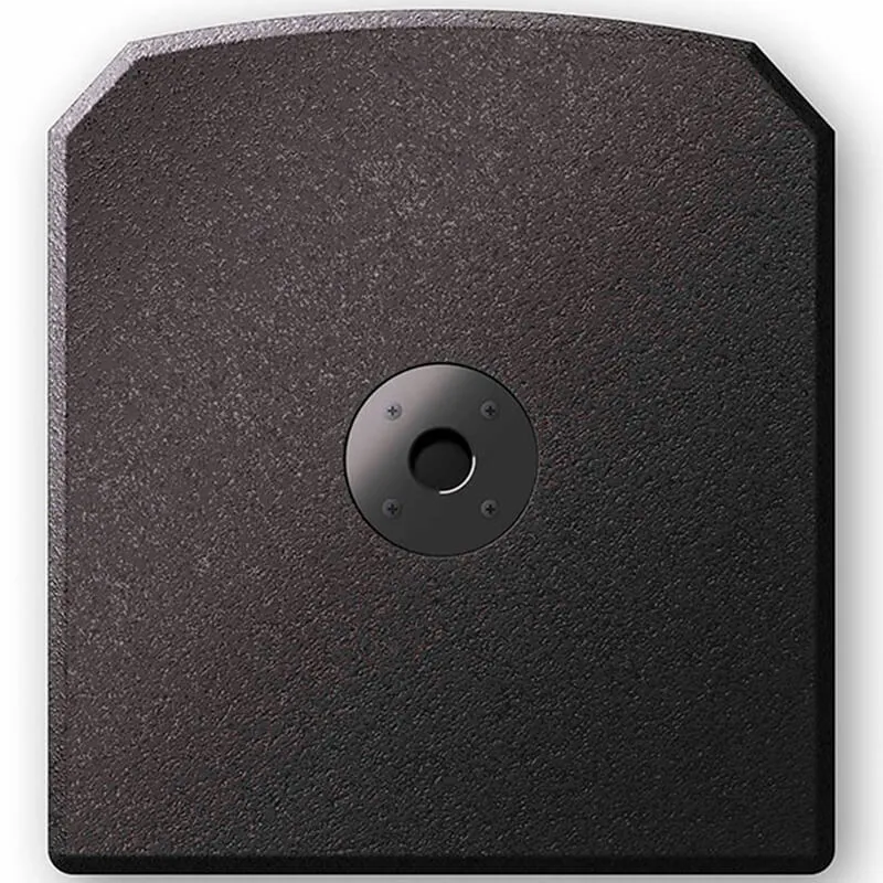 Subwoofer amplificado Alto TS18S vista superior donde se ve el soporte tipo vaso