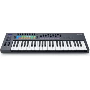Teclado midi USB Novation FL key 49 vista semi cenital